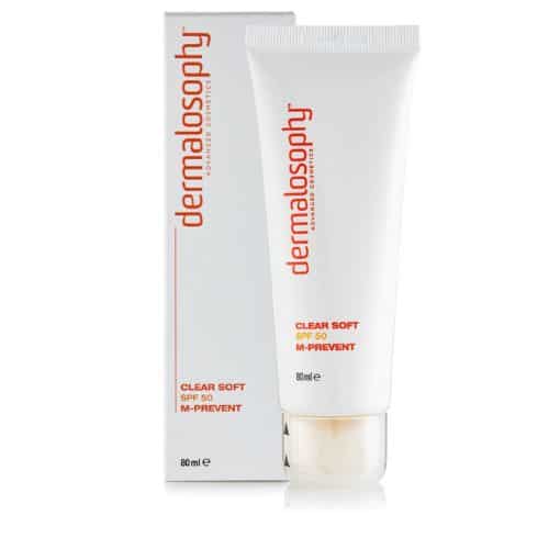 בלוק SPF 50 שקוף עם מדכא מלנין