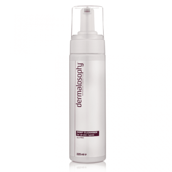 קצף ניקוי לכל סוגי העור SLS Free דרמלוסופי Dermalosophy בקבוק מוצר