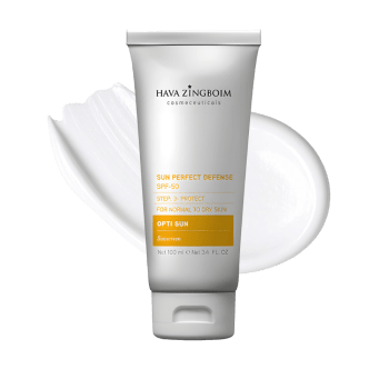 קרם הגנה לפנים Sun Perfect Defense SPF 50 חוה זינגבוים